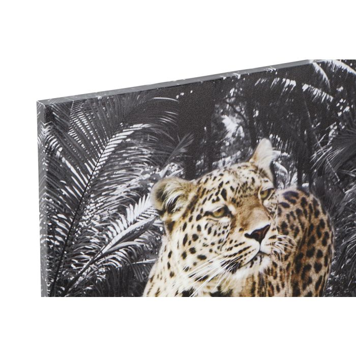 DKD Home Decor Cuadro Decorativo Colonial Leopardo Multicolor de Lienzo y MDF 70x50x1.8 cm - Set de 4 Unidades (Diseños Surtidos) 1 DKD Home Decor Cuadro Decorativo Colonial Leopardo Multicolor de Lienzo y MDF 70x50x1.8 cm - Set de 4 Unidades (Diseños Surtidos) 1
