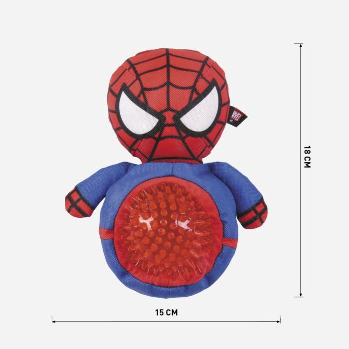 Peluche para perro pelota spiderman 11.0 x 18.0 x 10.0 cm 7