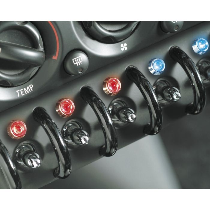 Luz LED Foliatec FT33143 Rojo (10 mm) 1 Luz LED Foliatec FT33143 Rojo (10 mm) 1