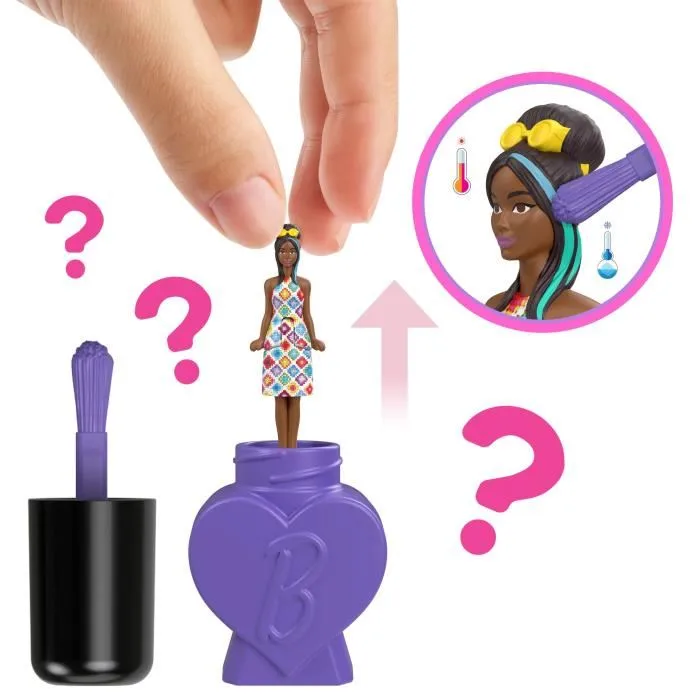 Barbie Muñeca Mini-BarbieLand Fashionistas JCP97 - Muñeca de 1,5" Barbie Muñeca Mini-BarbieLand Fashionistas JCP97 - Muñeca de 1,5"