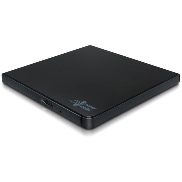 Hitachi-LG Data Storage GP57EB40 Grabador DVD Externo Slim USB 2.0 Negro para Sobremesa/Portátil, compatible M-DISC