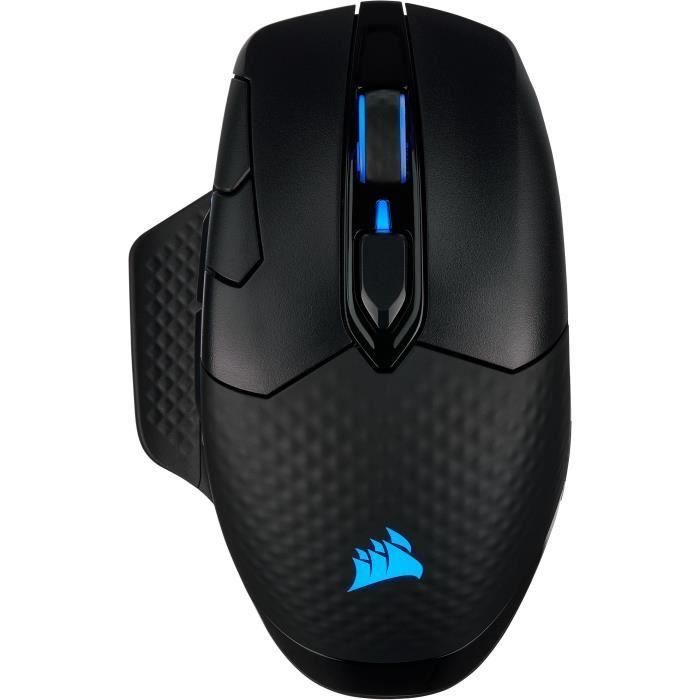 Corsair CH-9315411-EU Ratón Gaming DARK CORE RGB PRO Óptico Inalámbrico SLIPSTREAM 18.000 DPI RGB 2000 Hz 1