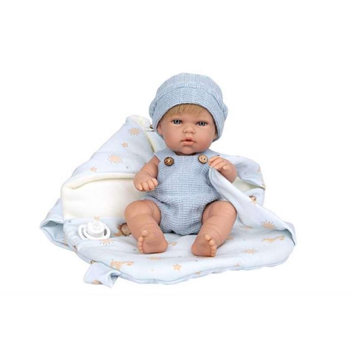 Muñeca elegance 30 cm natal azul c/portabebe (cuerpo vinyl, sexo niño) 8 Muñeca elegance 30 cm natal azul c/portabebe (cuerpo vinyl, sexo niño) 8