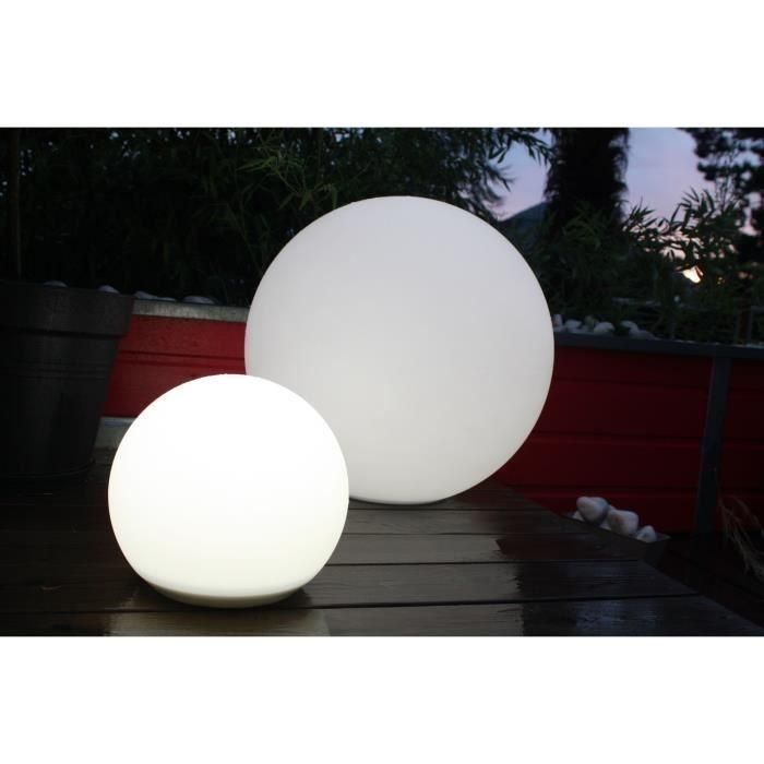 Bola solar - Luna - Tamaño grande - Ø 56 cm - Color blanco 1 Bola solar - Luna - Tamaño grande - Ø 56 cm - Color blanco 1