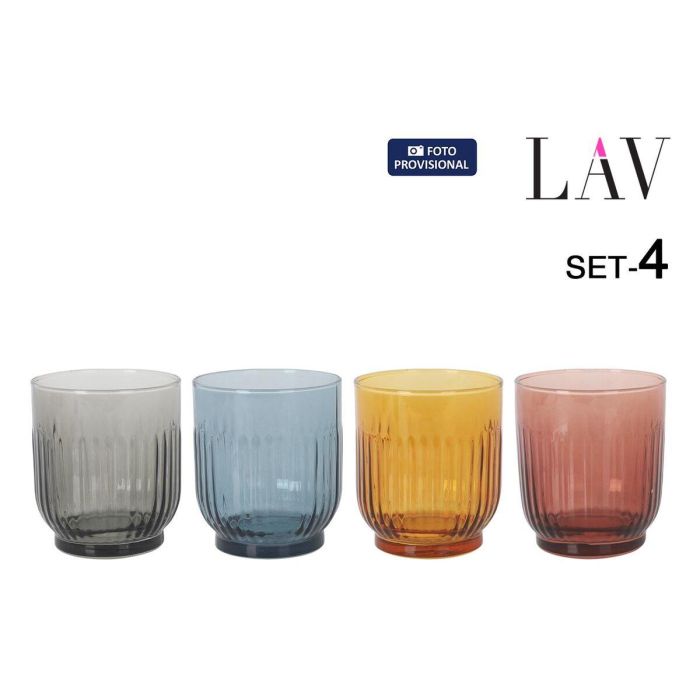 Set de Vasos LAV TOKYO 4 Piezas (6 Unidades) 2 Set de Vasos LAV TOKYO 4 Piezas (6 Unidades) 2