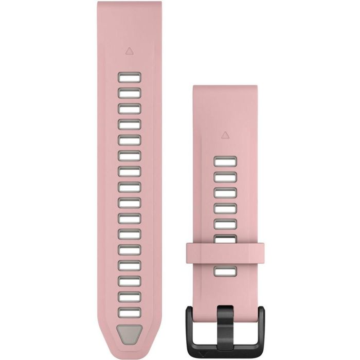 Garmin Ersatzarmband QuickFit 20mm Silikon Dust Rose/Nebelgrau 0 Garmin Ersatzarmband QuickFit 20mm Silikon Dust Rose/Nebelgrau 0