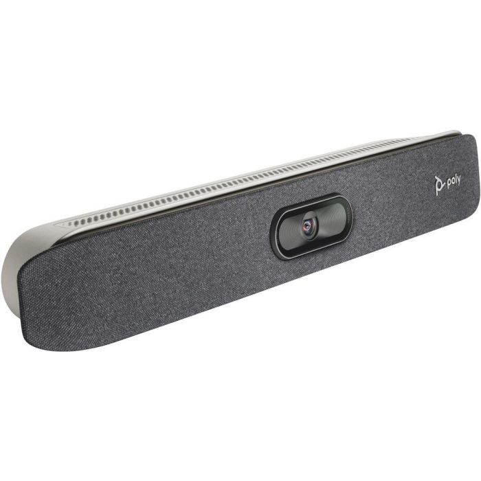Poly Barra de Vídeo All-in-One con Cámara 4K UHD, Zoom Digital 5x, Altavoces y Micrófonos Integrados Poly Barra de Vídeo All-in-One con Cámara 4K UHD, Zoom Digital 5x, Altavoces y Micrófonos Integrados