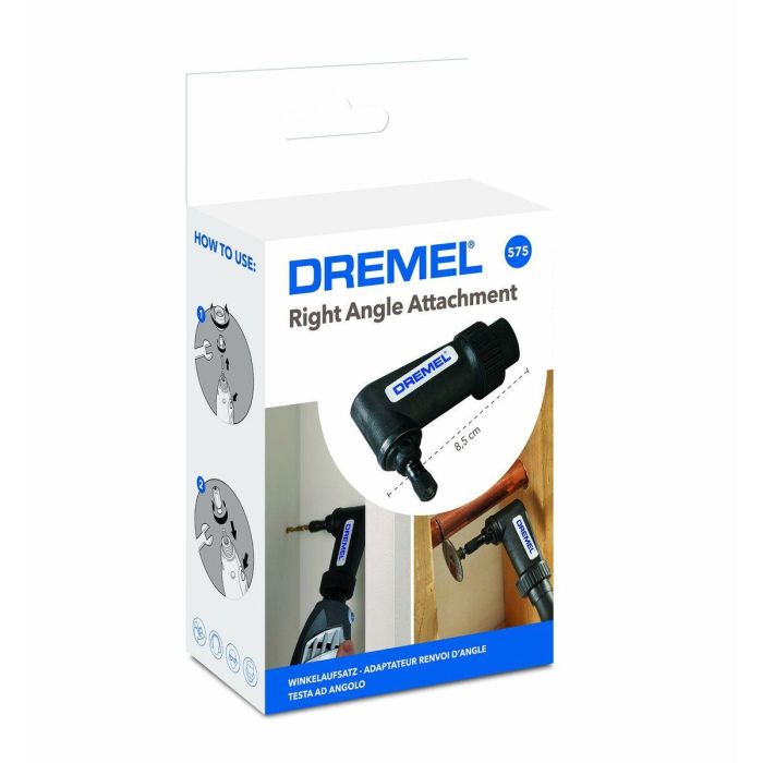 Dremel 575 Transmisión en Ángulo de 45º para Herramientas Multiusos 4
