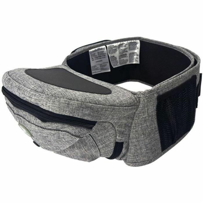 Dreambaby DRE9312742424718 Portabebés Asiento de Cadera Up & Go Gris