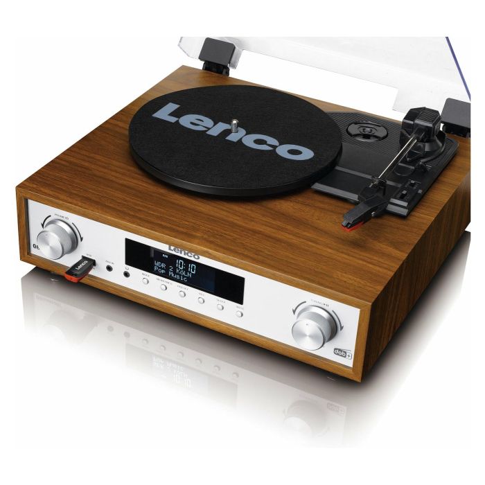 Lenco MC-160WD Tocadiscos de Madera con Bluetooth, Radio DAB+/FM y Reproductor MP3 8 Lenco MC-160WD Tocadiscos de Madera con Bluetooth, Radio DAB+/FM y Reproductor MP3 8