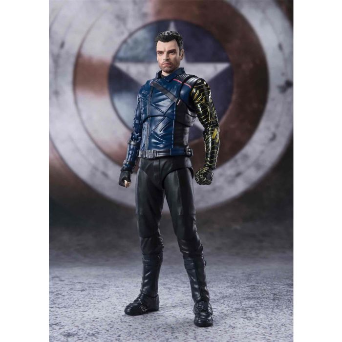 Tamashii Nations S.H. Figuarts Bucky Barnes Winter Soldier Figura Articulada Disney+ Falcon and the Winter Soldier