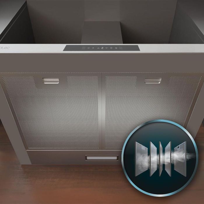 Cecotec Campana Convencional Acero Inoxidable 60 cm Bolero Flux PT 605500 A++ 6