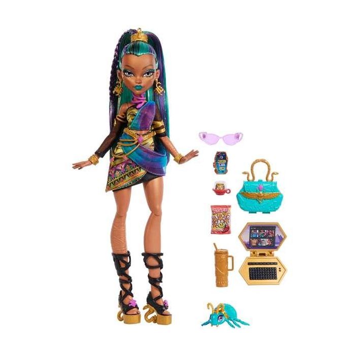 Mattel Monster High Muñeca Nefera Deline 5