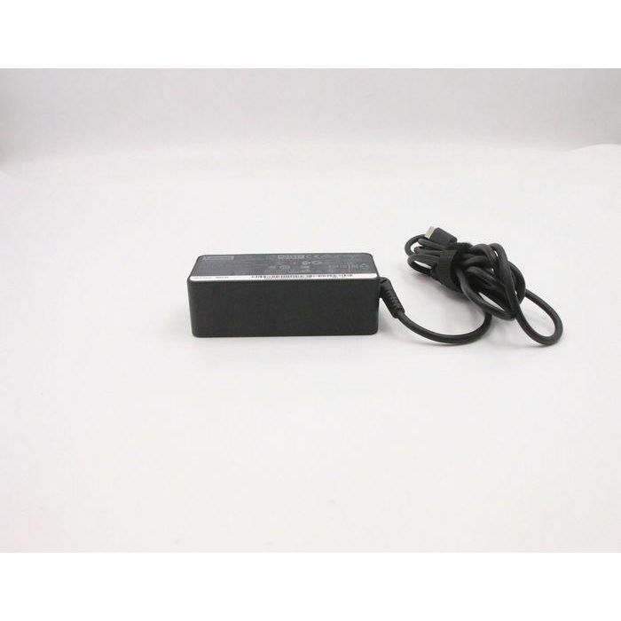 Lenovo 45W 3-pin AC adapter with multiple voltage levels (20V, 15V, 9V, 5V), compatible with Lenovo devices. 3 Lenovo 45W 3-pin AC adapter with multiple voltage levels (20V, 15V, 9V, 5V), compatible with Lenovo devices. 3
