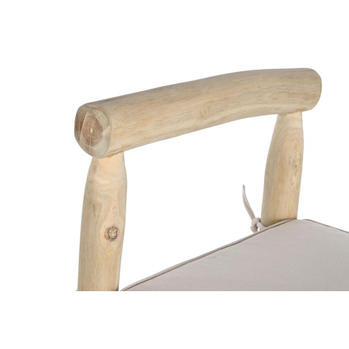 Taburete DKD Home Decor Natural Teca 50 x 50 x 102 cm 5