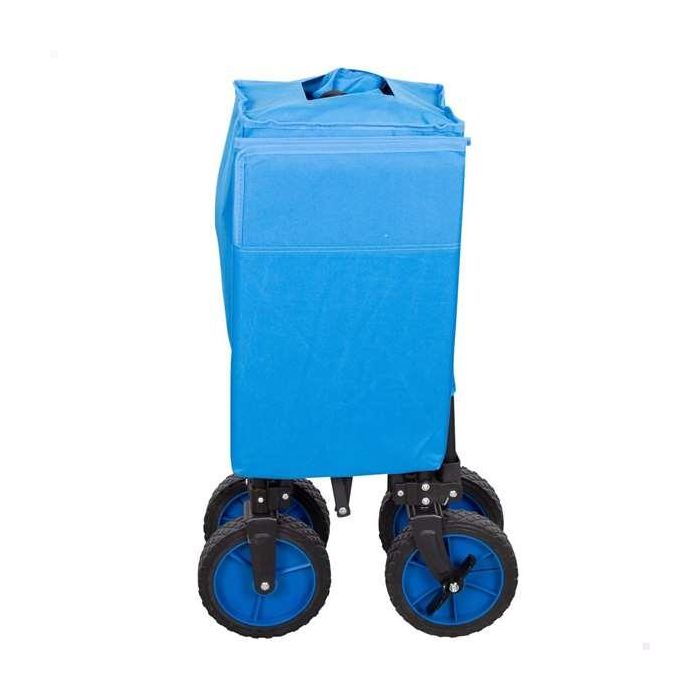 Carro de playa plegable 88x47x53/108 cm con bolsillo latera 1 Carro de playa plegable 88x47x53/108 cm con bolsillo latera 1