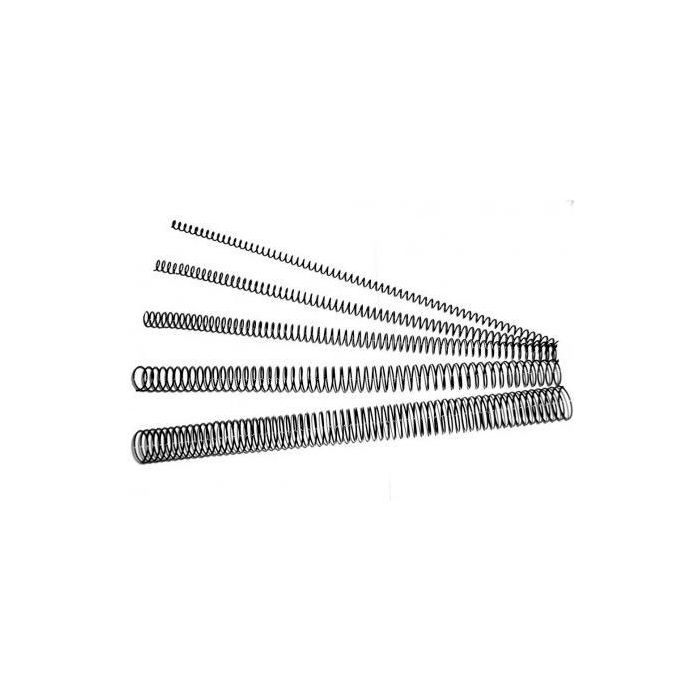 Dhp Espiral Metálica 4:1 30 mm A4 Negro C-50 - Encuadernación Durable y Reciclable