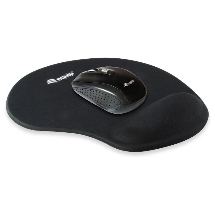 EQUIP ALFOMBRILLA DE GEL PARA MOUSE LIFE COLOR NEGRO