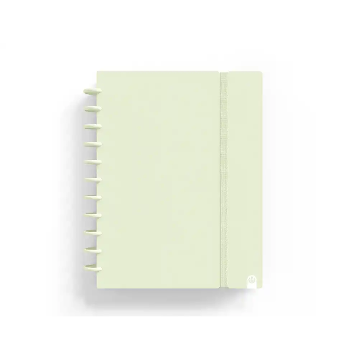 Carchivo Cuaderno Ingeniox Foam A4 80h Rayado Horizontal Verde Pastel 1