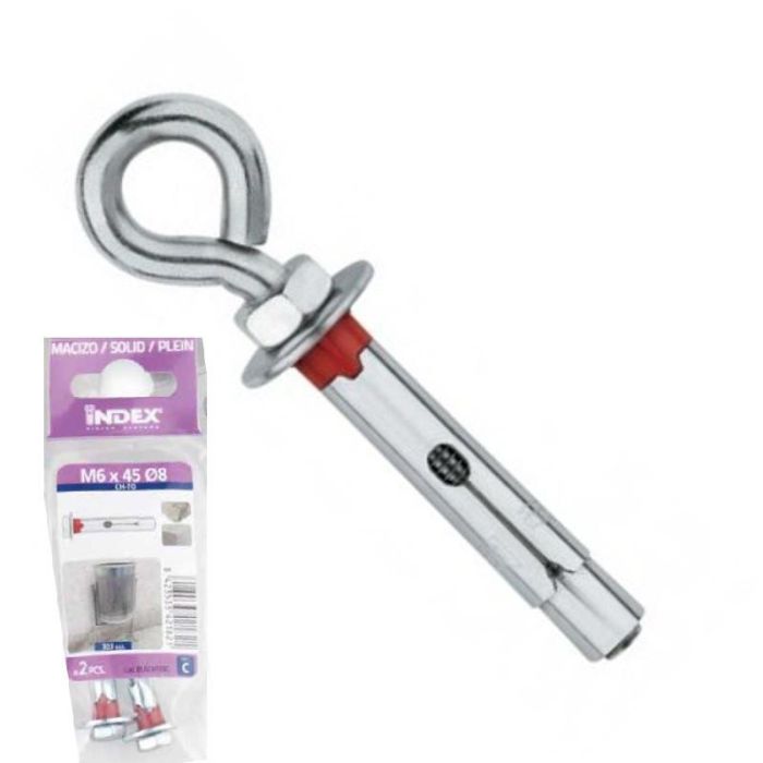 Blister Anclaje Ch-Argolla Cincado Anc.Ch-To 6-45 Br.8 Index