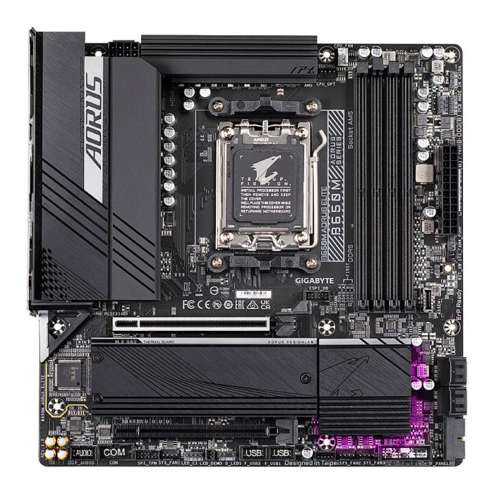 Gigabyte GA-B650M-AORUS Elite (AM5) (D) Placa Base para Socket AM5 con DDR5 1