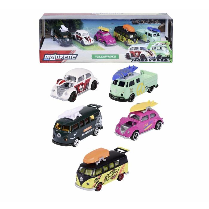 Majorette VW Pack de Regalo de 5 Piezas Coche Juguete para Niños a Partir de 3 Años SMO3467452077658 1