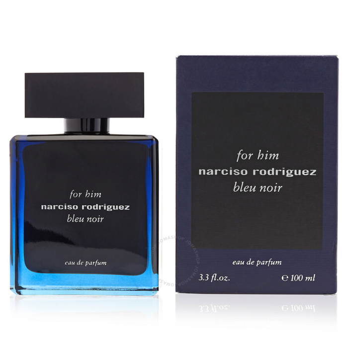 Narciso Rodriguez BLEU NOIR FOR HIM Eau de Parfum Intensa para Hombre 100 ml. Perfume Masculino Amaderado con Almizcle y Cedro