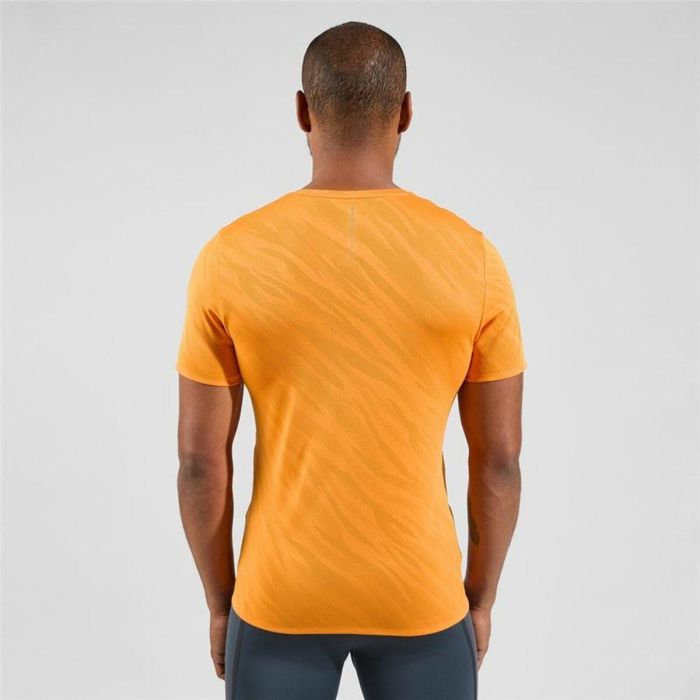Camiseta de Manga Corta Unisex Odlo Zeroweight Enginee Naranja S 2