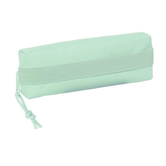 Bolso Escolar Portatodo Safta Rectangular Con Goma Elastica 22 cm Verde Claro 3