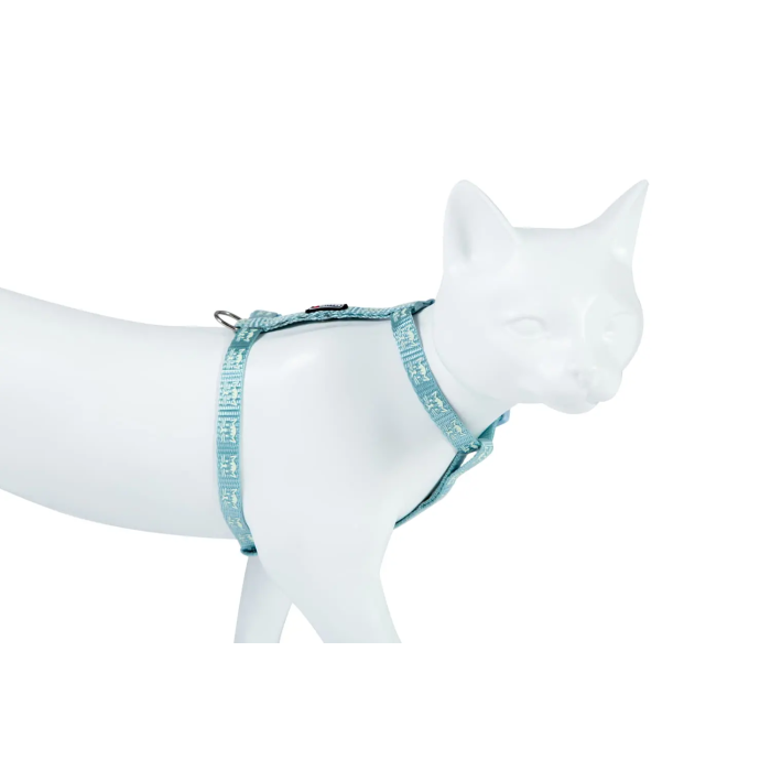 Freedog Arnés Gato Reflectante Azul 10 mm X 19-30 cm