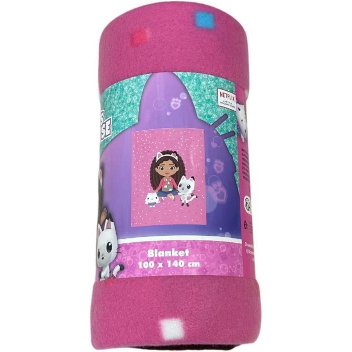 Gabby'S Dollhouse AUC1718139472903 Manta de Gabby y la Casa Mágica, 100 x 140 cm 1 Gabby'S Dollhouse AUC1718139472903 Manta de Gabby y la Casa Mágica, 100 x 140 cm 1