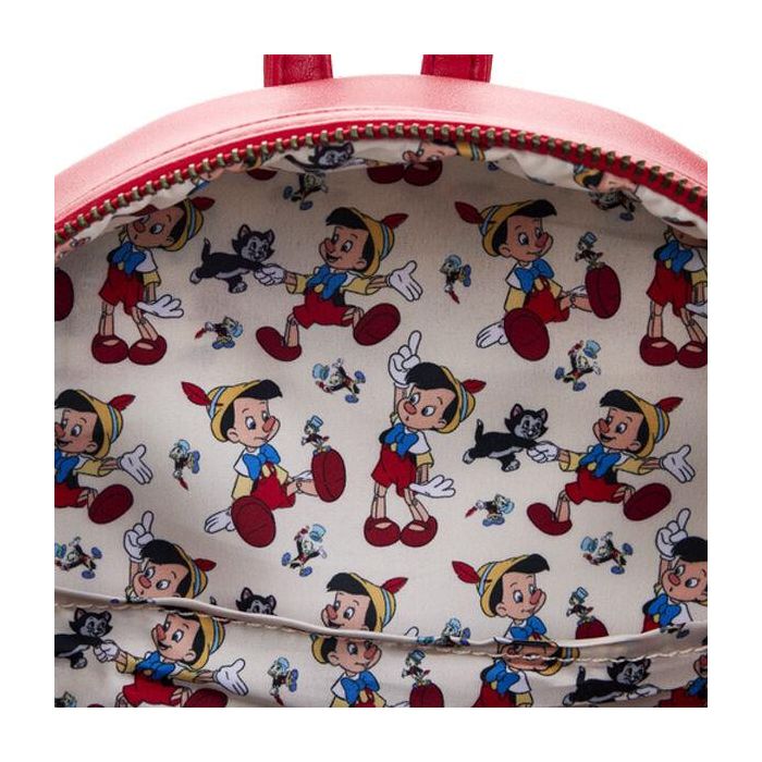 Mochila Pinocho Disney Loungefly 26cm 5