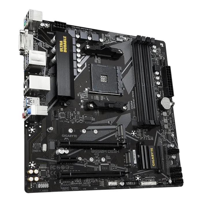 Gigabyte B550M DS3H Placa base 2