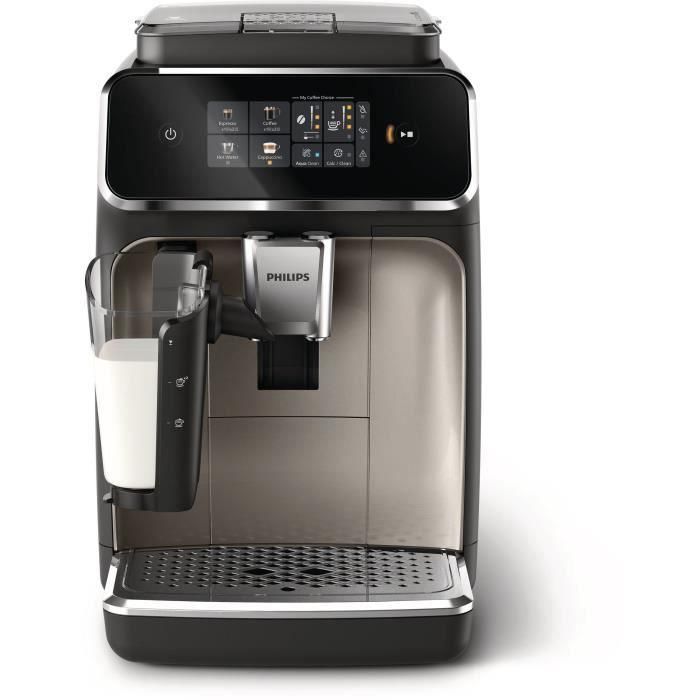 Philips EP2336/40 Cafetera espresso automática Silent Brew 4 bebidas LatteGo Cromo negro 1