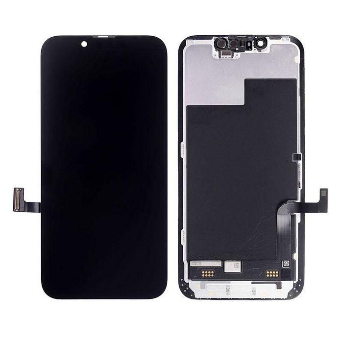 CoreParts Apple iPhone 13 Mini OLED Screen with Digitizer and Frame Assembly Black Original OLED module with flex from Apple's supply chain. Support IC transplant from original screen. CoreParts Apple iPhone 13 Mini OLED Screen with Digitizer and Frame Assembly Black Original OLED module with flex from Apple's supply chain. Support IC transplant from original screen.