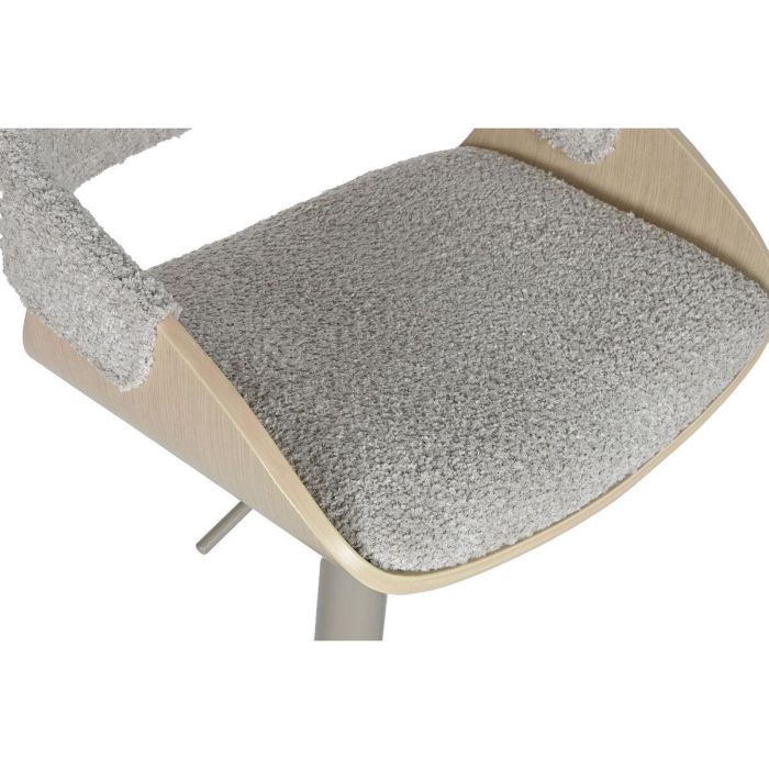 Taburete Moderno DKD Home Decor Natural Beige 50.5 x 90.5 x 50.5 cm 6 Taburete Moderno DKD Home Decor Natural Beige 50.5 x 90.5 x 50.5 cm 6
