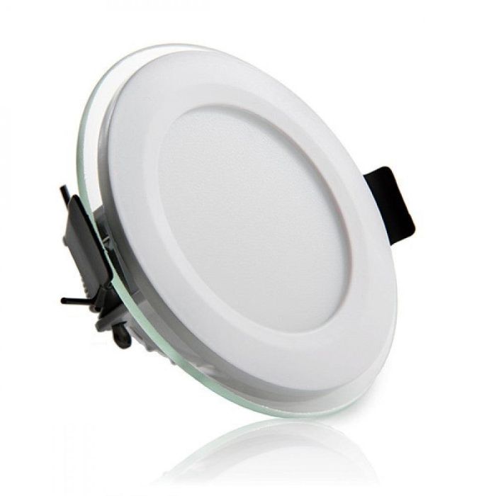 Foco Downlight LED 6W 600Lm 4200K Circular Cristal Ø95Mm 40.000H [GR-MB01-6W-O-W]