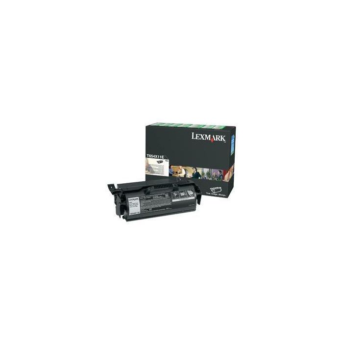 Lexmark T654 Cartucho de Tóner Rendimiento Extra Alto Programa de Retorno 36.000 Páginas