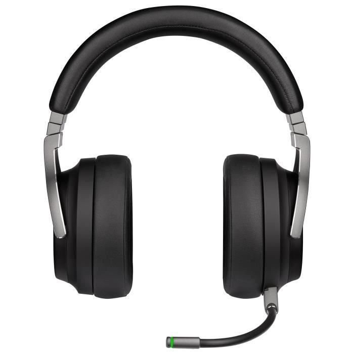Corsair CA-9011185-EU Auriculares Gaming VIRTUOSO RGB Inalámbricos Negros con Sonido Alta Fidelidad y Tecnología SLIPSTREAM 3 Corsair CA-9011185-EU Auriculares Gaming VIRTUOSO RGB Inalámbricos Negros con Sonido Alta Fidelidad y Tecnología SLIPSTREAM 3