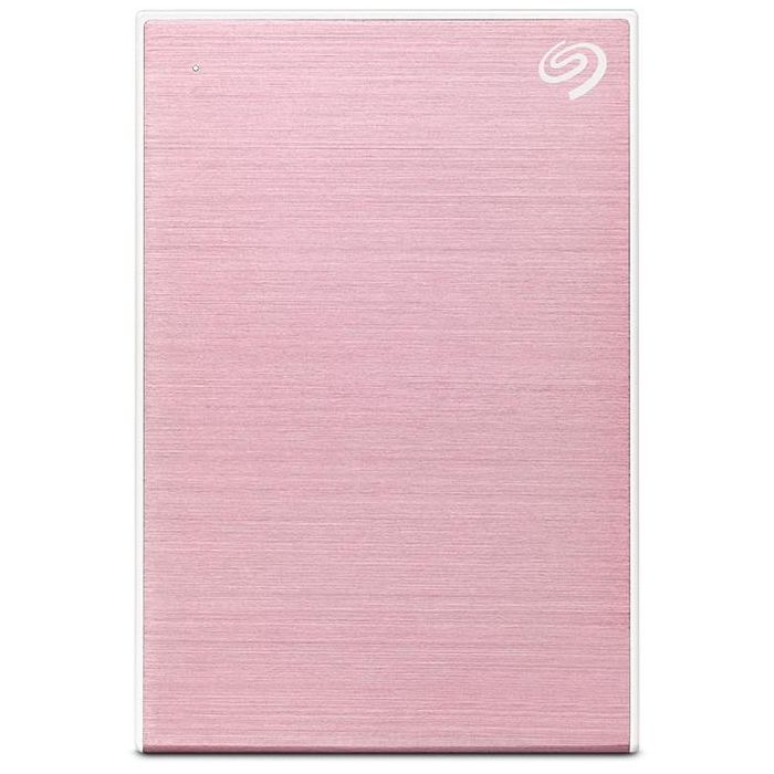 Seagate One Touch Disco Duro Externo 2TB HDD USB 3.0 con Protección por Contraseña Rose Gold