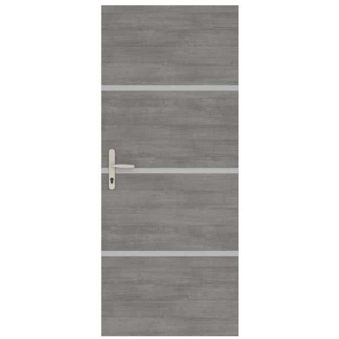 Nordlinger Pro NOR3354768905129 Kit Renovación Puerta Interior, 4 Hojas 85x50cm y 3 Perfiles 85x2cm, Gris Ágata Nordlinger Pro NOR3354768905129 Kit Renovación Puerta Interior, 4 Hojas 85x50cm y 3 Perfiles 85x2cm, Gris Ágata