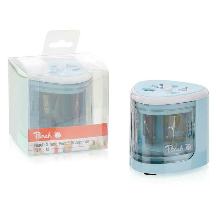 Peach Elektrischer Stiftspitzer PO102 universal blau 1
