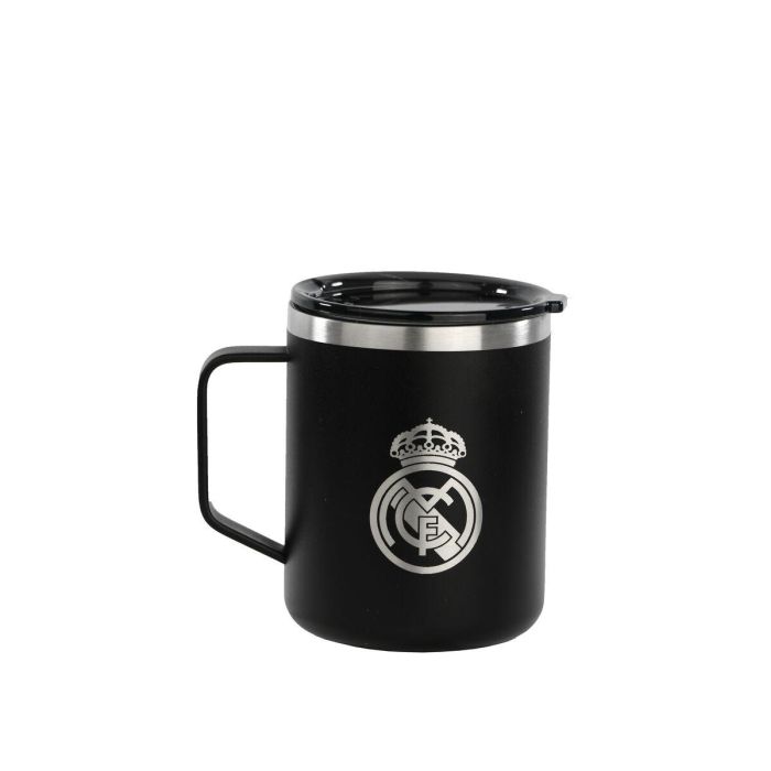 Taza Termo con Tapa Real Madrid C.F. Azul marino Acero Inoxidable 0 Taza Termo con Tapa Real Madrid C.F. Azul marino Acero Inoxidable 0