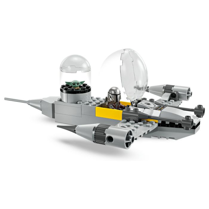 Lego Star Wars Caza Estelar N-1 de Mando y Grogu 75410 con 3 Personajes LEGO