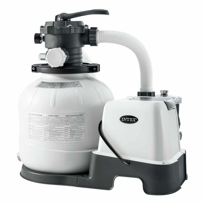 Intex 26676 Sistema de Filtración y Tratamiento de Sal 2 en 1 - Filtro de Arena 6m³/h para Piscinas hasta 32m³ 22