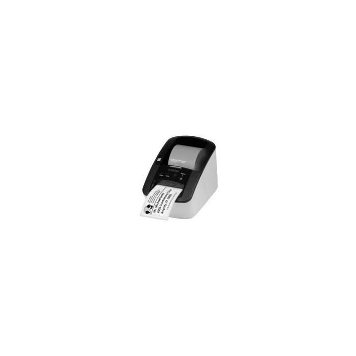 Brother QL-700 Impresora de Etiquetas 62 mm, 68Epm, Alta Velocidad hasta 93 etiquetas/min, Corte Automático Brother QL-700 Impresora de Etiquetas 62 mm, 68Epm, Alta Velocidad hasta 93 etiquetas/min, Corte Automático