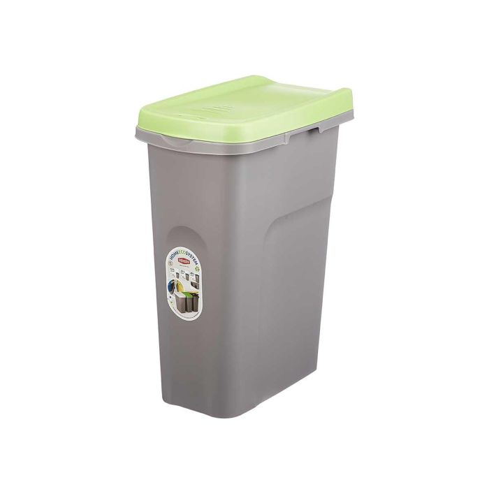 Papelera Con Sujecion Bolsa 25L Verde Stefanplast 24X51CM (6 Unidades) 1 Papelera Con Sujecion Bolsa 25L Verde Stefanplast 24X51CM (6 Unidades) 1