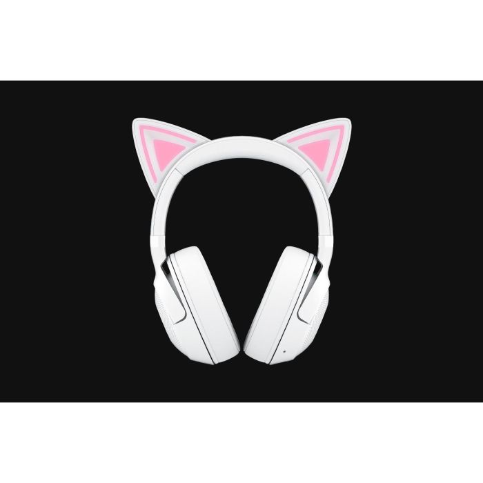 Razer RZ04-04860600-R3M1 Kraken Kitty V2 BT Auriculares Gaming Inalámbricos Bluetooth 5.2 con RGB Chroma, Orejas de Gato, Blancos 2