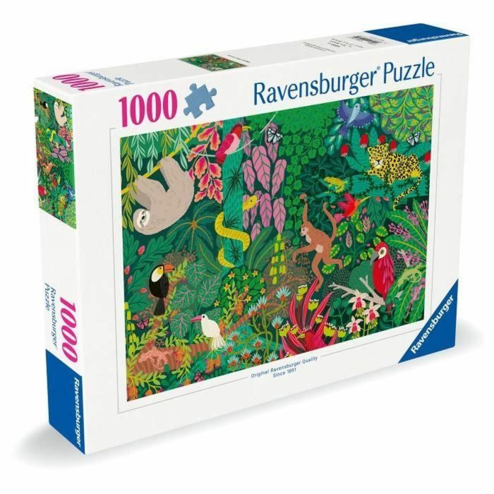 Ravensburger 1739294784447 Rompecabezas de 1000 piezas Selva Mágica 1