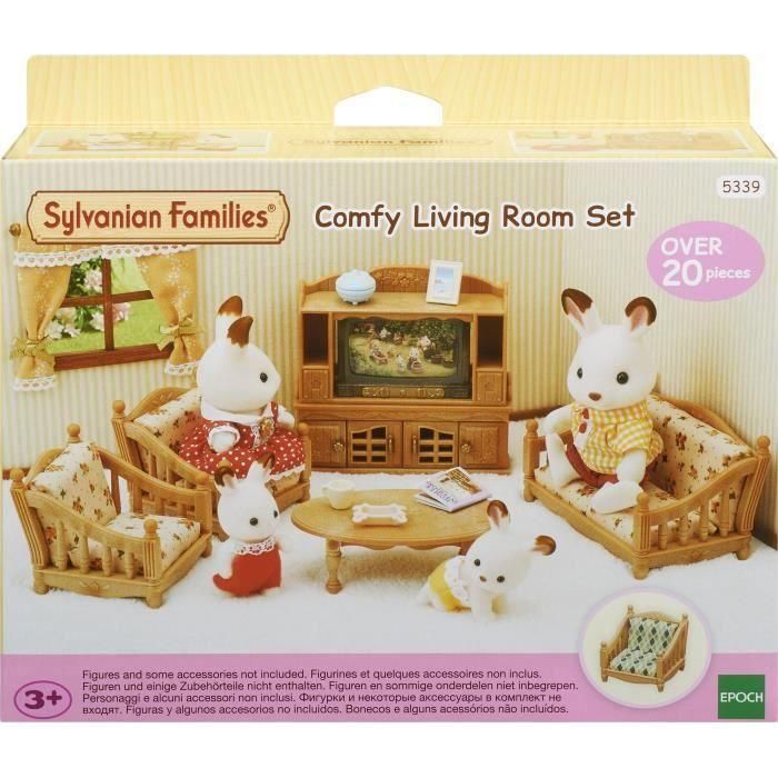Sylvanian Families 5339 - Set de Mobiliario Completo para Sala de Estar de Casa de Muñecas Sylvanianas - Accesorios de Juguete 0 Sylvanian Families 5339 - Set de Mobiliario Completo para Sala de Estar de Casa de Muñecas Sylvanianas - Accesorios de Juguete 0